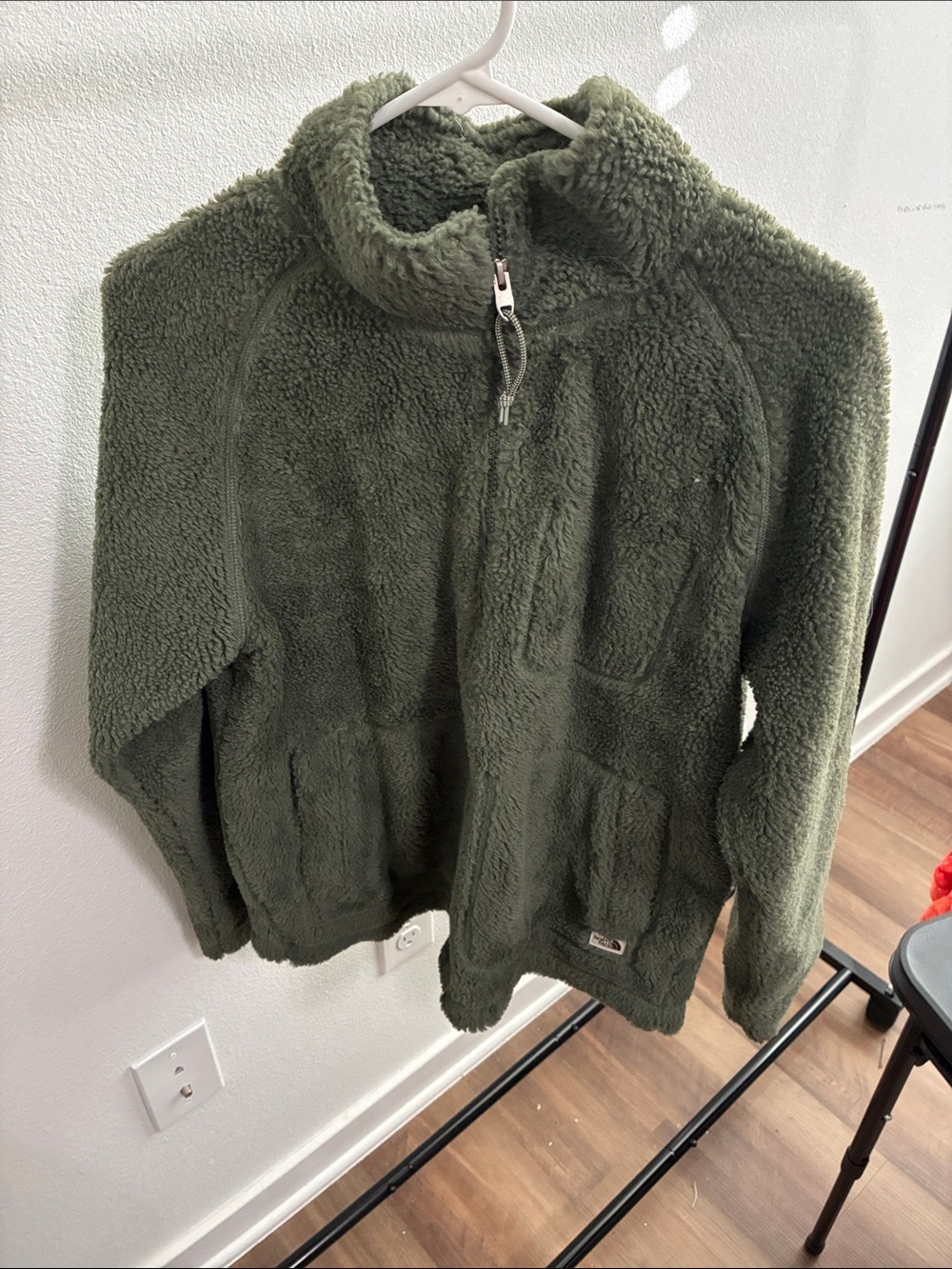 The North Face Ridge Fleece Full-Zip Olive Green Jacket